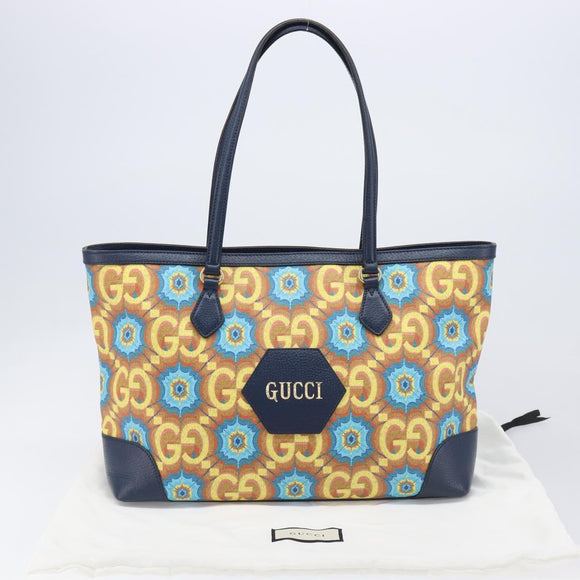 GUCCI GGCaleido Scope Bag PVC 100th Anniversary Limited 676681 Auth ka7024M