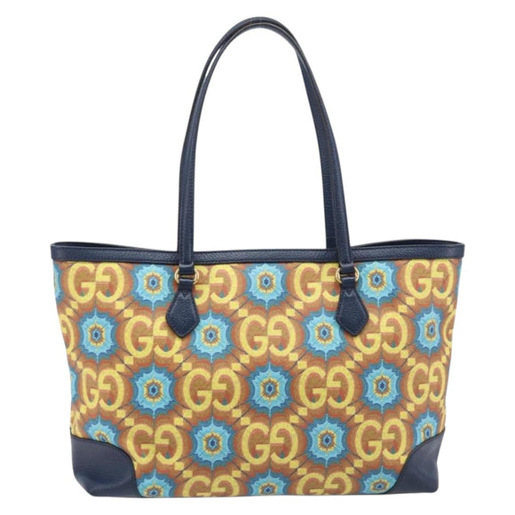 GUCCI GGCaleido Scope Bag PVC 100th Anniversary Limited 676681 Auth ka7024M