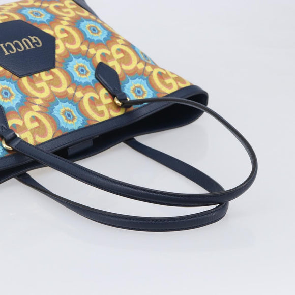 GUCCI GGCaleido Scope Bag PVC 100th Anniversary Limited 676681 Auth ka7024M