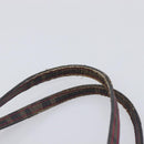 FENDI Zucca Canvas Tote Bag PVC Black Brown UZD 2111 Auth ka7025-10