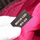 FENDI Zucca Canvas Tote Bag PVC Black Brown UZD 2111 Auth ka7025-23