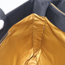 Gianni Versace Tote Bag Nylon Black Gold Auth ka7026-18