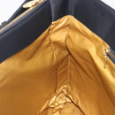 Gianni Versace Tote Bag Nylon Black Gold Auth ka7026-19