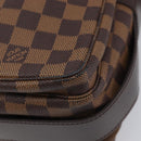 LOUIS VUITTON Damier Ebene Naviglio Shoulder Bag N45255 LV Auth ka7027V-12