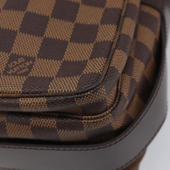 LOUIS VUITTON Damier Ebene Naviglio Shoulder Bag N45255 LV Auth ka7027V