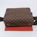 LOUIS VUITTON Damier Ebene Naviglio Shoulder Bag N45255 LV Auth ka7027V-16