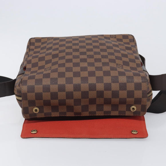 LOUIS VUITTON Damier Ebene Naviglio Shoulder Bag N45255 LV Auth ka7027V