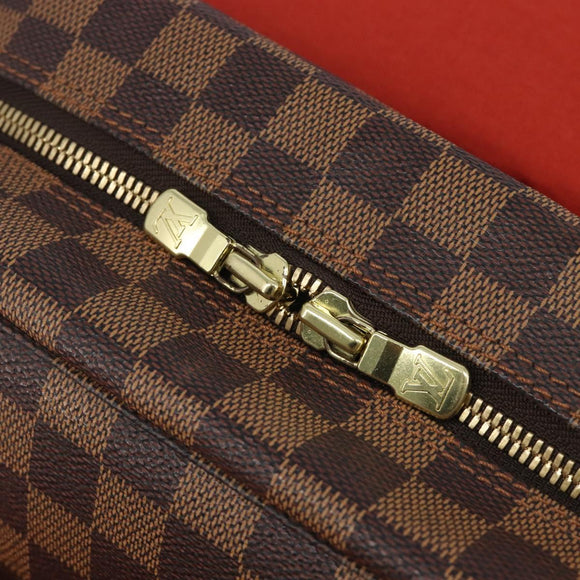 LOUIS VUITTON Damier Ebene Naviglio Shoulder Bag N45255 LV Auth ka7027V