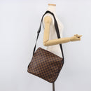 LOUIS VUITTON Damier Ebene Naviglio Shoulder Bag N45255 LV Auth ka7027V-27