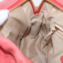 Chloe Paraty Hand Bag Leather 2way Pink Gold Auth ka7028A-21