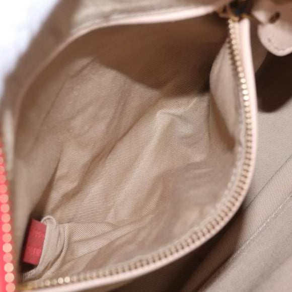 Chloe Paraty Hand Bag Leather 2way Pink Gold Auth ka7028A