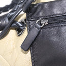 LOEWE Hand Bag Leather Green Silver Auth ka7029A-22