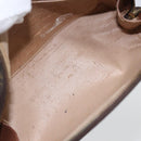 LOUIS VUITTON Monogram Trousse Demi Ronde Cosmetic Pouch M47520 LV Auth ka703-10