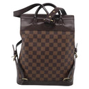 LOUIS VUITTON Damier Ebene Soho Backpack N51132 LV Auth ka7031-3