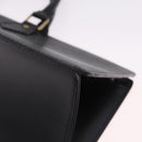LOUIS VUITTON Epi Sac Tri Angle Hand Bag Black M52092 LV Auth ka7036-14