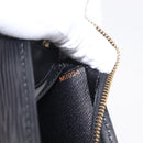 LOUIS VUITTON Epi Sac Tri Angle Hand Bag Black M52092 LV Auth ka7036-21