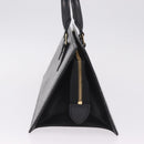 LOUIS VUITTON Epi Sac Tri Angle Hand Bag Black M52092 LV Auth ka7036-4
