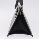 LOUIS VUITTON Epi Sac Tri Angle Hand Bag Black M52092 LV Auth ka7036-5