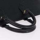 LOUIS VUITTON Epi Sac Tri Angle Hand Bag Black M52092 LV Auth ka7036-7
