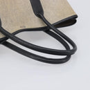 HERMES Garden Party PM Hand Bag Tower Ash Beige Silver Auth ka7037-7