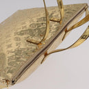 LOUIS VUITTON Monogram Miroir Bellevue GM Bag Gold Dore M95759 LV Auth ka7038M-7