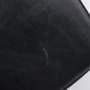 Salvatore Ferragamo Gancini Hand Bag Leather Black Gold Auth ka7039-15