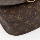 LOUIS VUITTON Monogram Saint Cloud GM Shoulder Bag M51242 LV Auth ka704-15