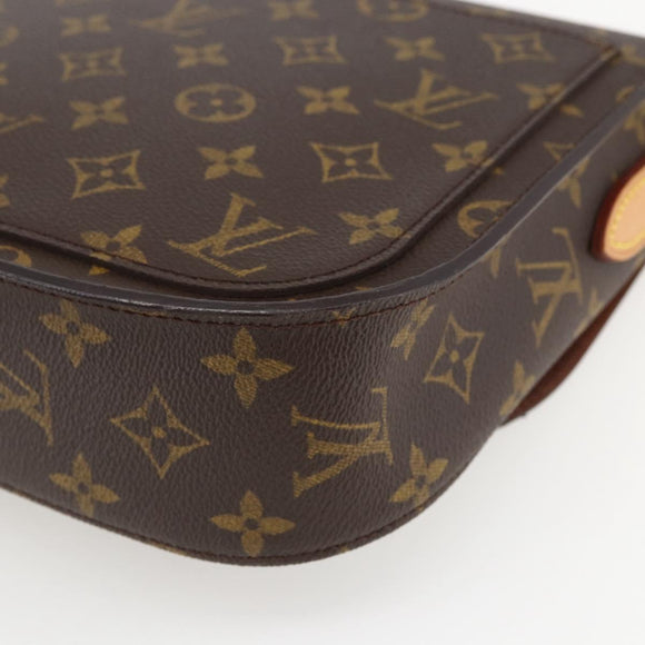 LOUIS VUITTON Monogram Saint Cloud GM Shoulder Bag M51242 LV Auth ka704