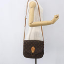 LOUIS VUITTON Monogram Saint Cloud GM Shoulder Bag M51242 LV Auth ka704-26