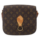 LOUIS VUITTON Monogram Saint Cloud GM Shoulder Bag M51242 LV Auth ka704-13
