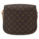 LOUIS VUITTON Monogram Saint Cloud GM Shoulder Bag M51242 LV Auth ka704-2