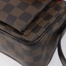 LOUIS VUITTON Damier Ebene Ravello GM Shoulder Bag N60006 LV Auth ka7042A-11