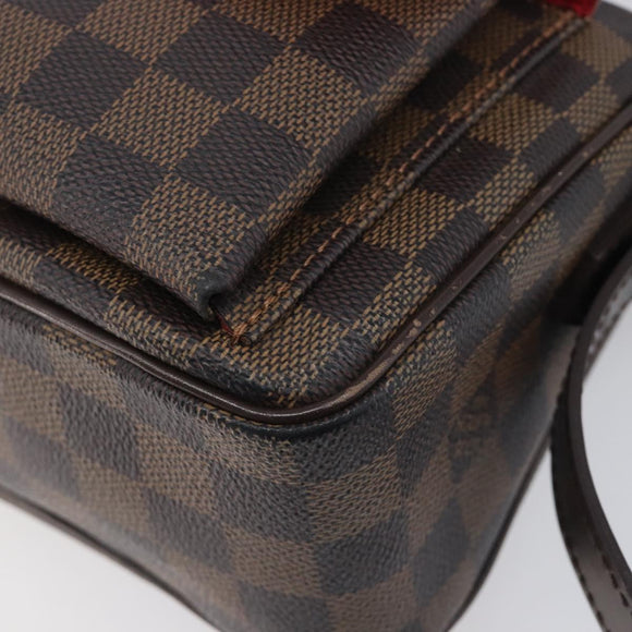 LOUIS VUITTON Damier Ebene Ravello GM Shoulder Bag N60006 LV Auth ka7042A