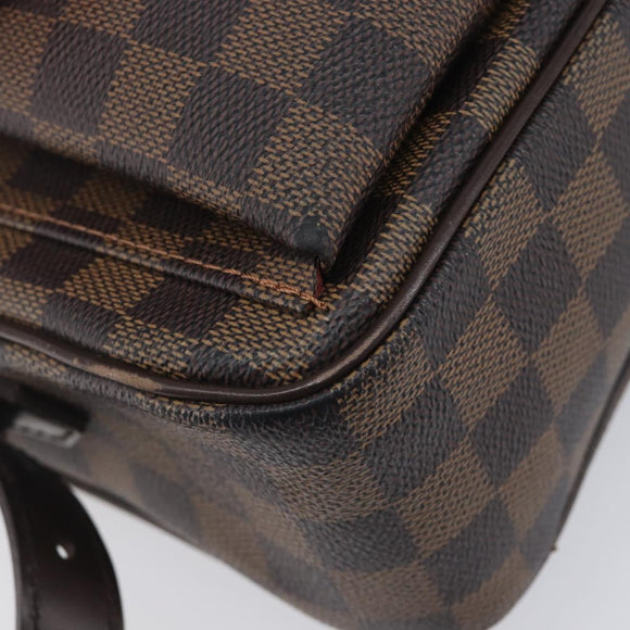 LOUIS VUITTON Damier Ebene Ravello GM Shoulder Bag N60006 LV Auth ka7042A