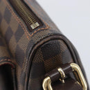 LOUIS VUITTON Damier Ebene Ravello GM Shoulder Bag N60006 LV Auth ka7042A-18