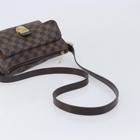 LOUIS VUITTON Damier Ebene Ravello GM Shoulder Bag N60006 LV Auth ka7042A