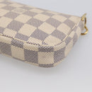 LOUIS VUITTON Damier Azur Mini Pochette Accessoires Pouch N63005 LV Auth ka7044-12