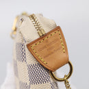 LOUIS VUITTON Damier Azur Mini Pochette Accessoires Pouch N63005 LV Auth ka7044-14