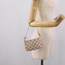 LOUIS VUITTON Damier Azur Mini Pochette Accessoires Pouch N63005 LV Auth ka7044-21