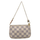 LOUIS VUITTON Damier Azur Mini Pochette Accessoires Pouch N63005 LV Auth ka7044-3