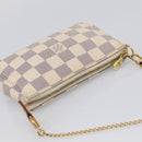 LOUIS VUITTON Damier Azur Mini Pochette Accessoires Pouch N63005 LV Auth ka7044-6