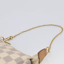 LOUIS VUITTON Damier Azur Mini Pochette Accessoires Pouch N63005 LV Auth ka7044-8