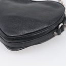 Balenciaga Luca Goal Heart Chain Bag Leather Black Silver 722781 Auth ka7045M-10