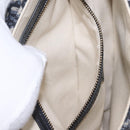 Christian Dior Trotter Canvas Saddle Hand Bag Navy Gold Auth ka7046SAV-26