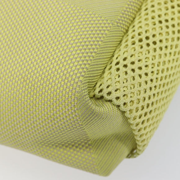 LOUIS VUITTON Damier Geant LV Cup Weatherly Bag Yellow M80636 LV Auth ka7049