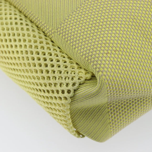 LOUIS VUITTON Damier Geant LV Cup Weatherly Bag Yellow M80636 LV Auth ka7049