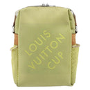 LOUIS VUITTON Damier Geant LV Cup Weatherly Bag Yellow M80636 LV Auth ka7049-2