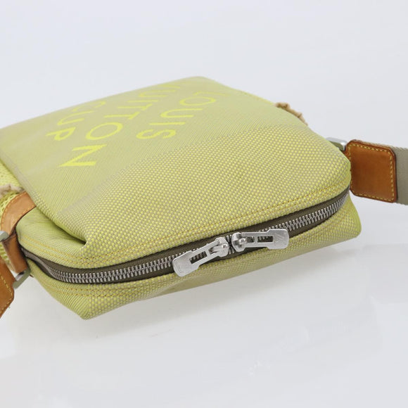 LOUIS VUITTON Damier Geant LV Cup Weatherly Bag Yellow M80636 LV Auth ka7049