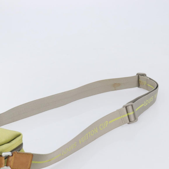 LOUIS VUITTON Damier Geant LV Cup Weatherly Bag Yellow M80636 LV Auth ka7049