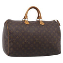 LOUIS VUITTON Monogram Speedy 40 Hand Bag M41522 LV Auth ka7051A-1